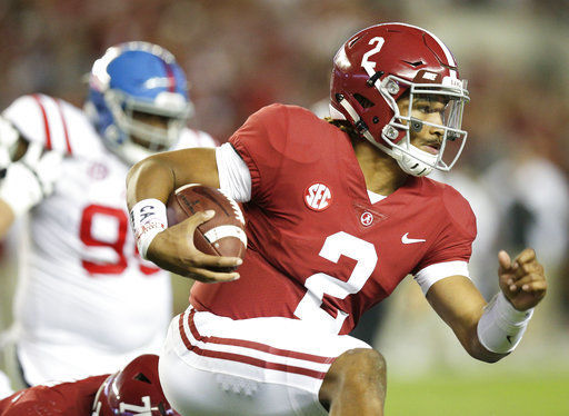 Jalen Hurts in 2017